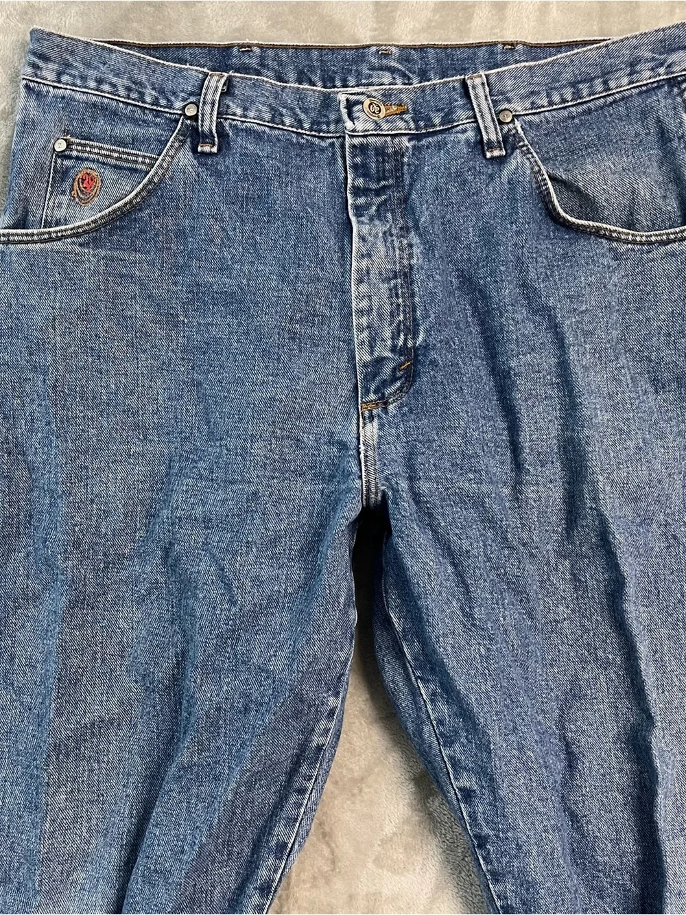 Twenty X Jeans Mens 38x32‎ (36x31) Blue Denim Western Cowboy Straight Leg